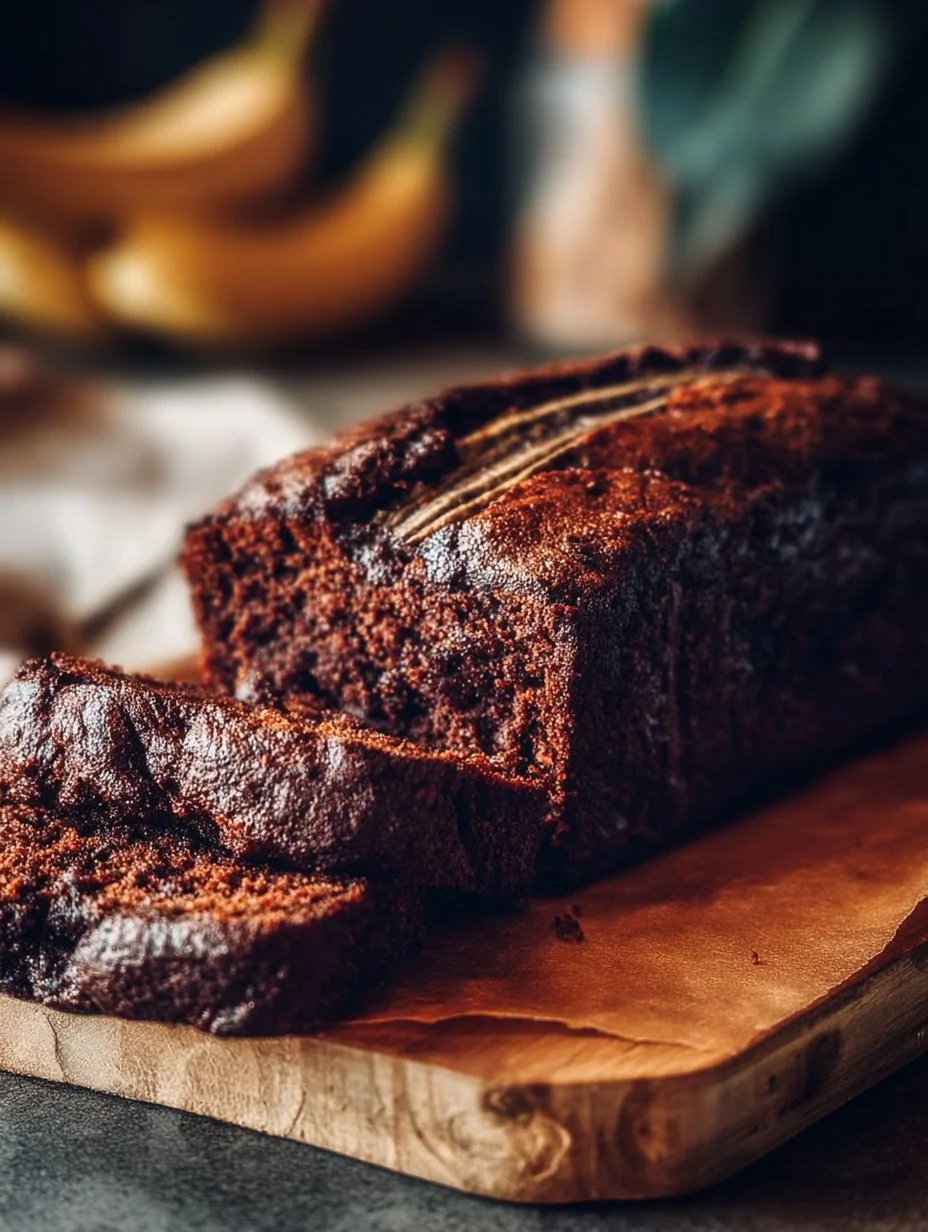 Chocolate Espresso Banana Bread