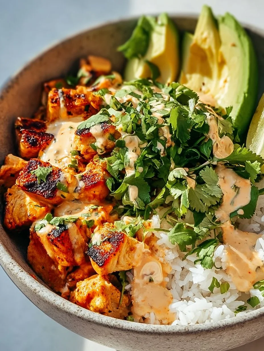 Coconut Chicken Rice Bowl: A Tropical Twist in 20 Minutes
