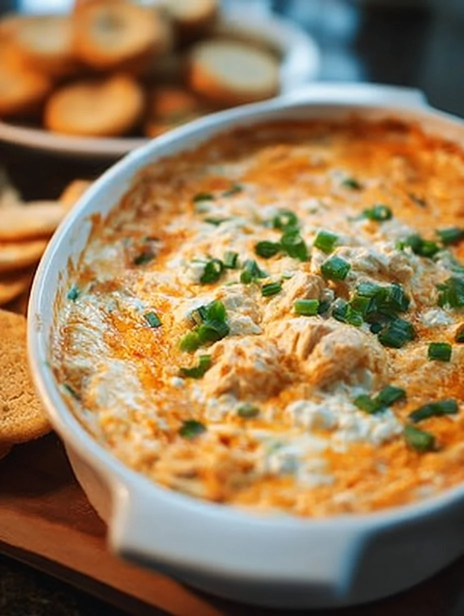 Cottage Cheese Buffalo Chicken Dip