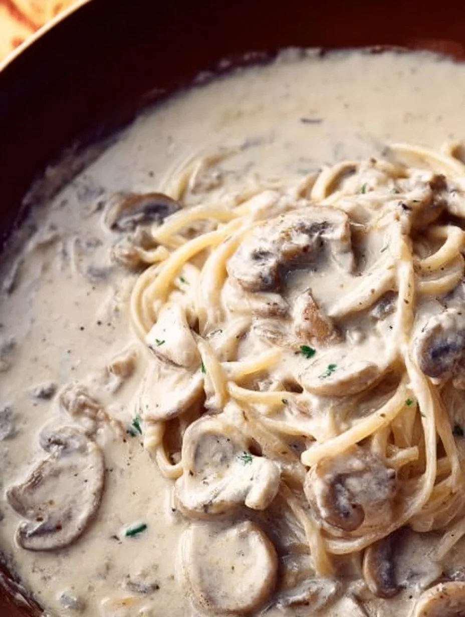 Creamy Mushroom Pasta