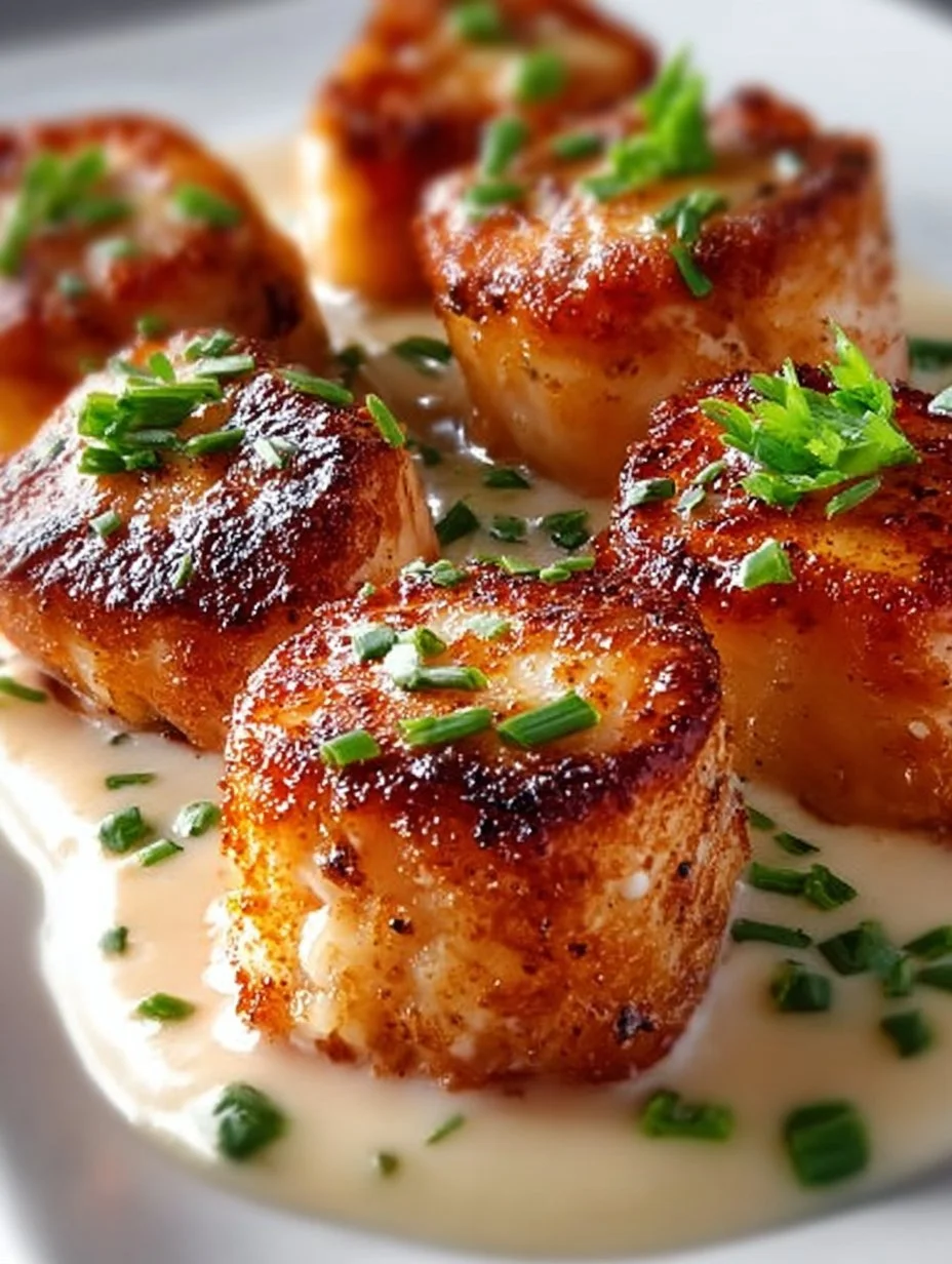 Crispy Bang Bang Salmon Bites served on a plate with dipping sauce