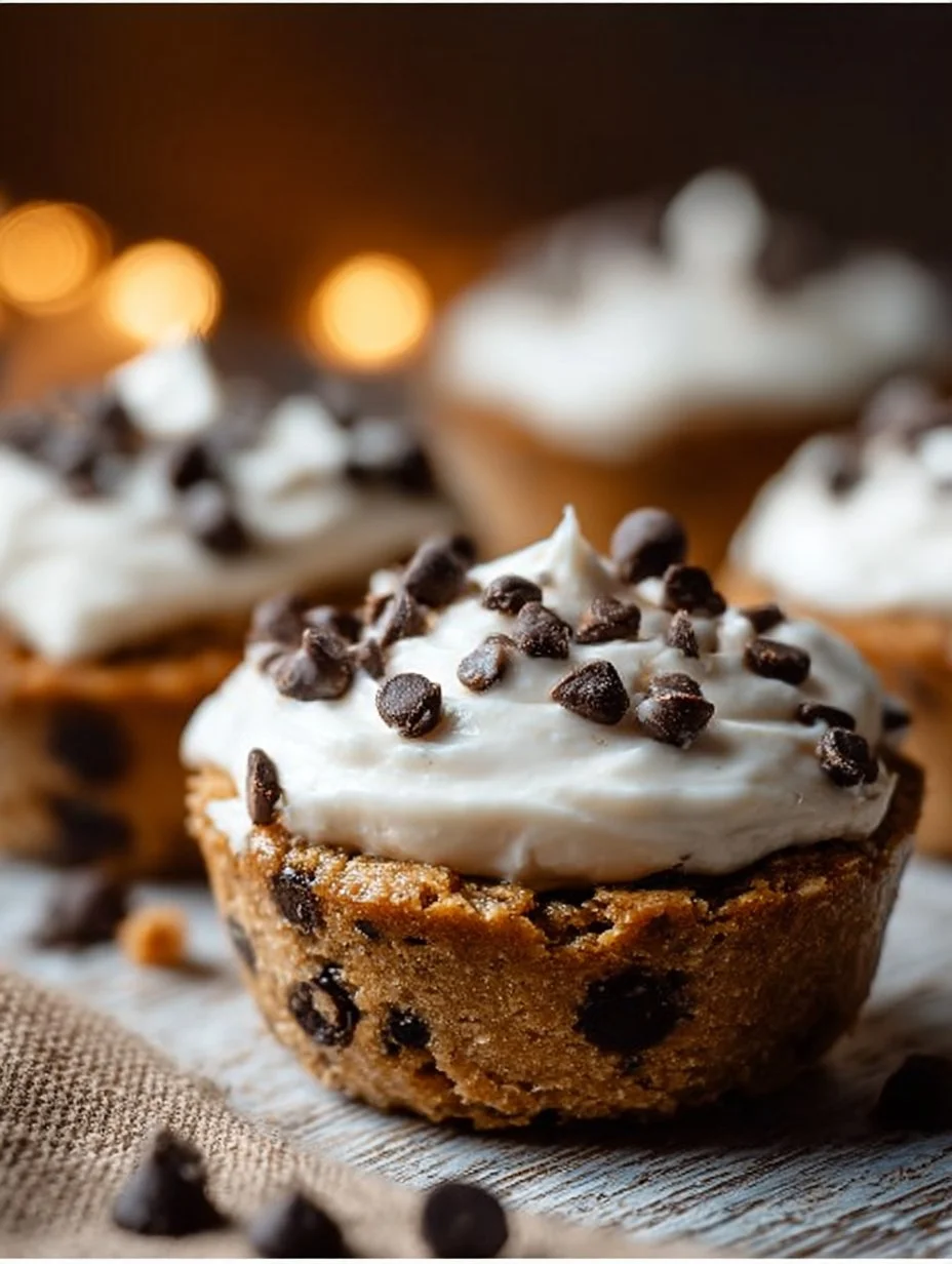 Easy Protein Cookie Dough Cups with Greek Yogurt