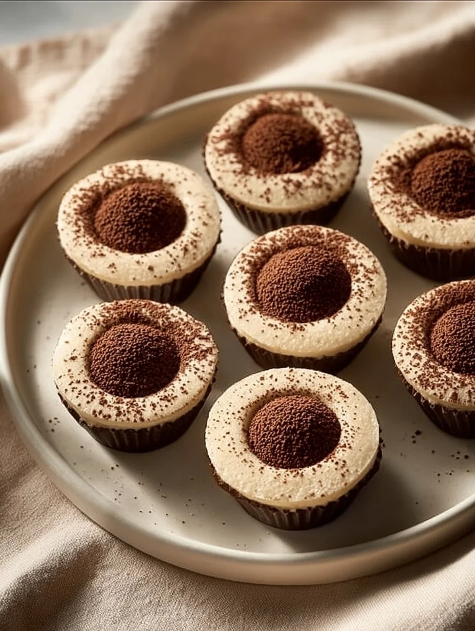Tiramisu cookie cups by Emma showcasing rich coffee and creamy flavors