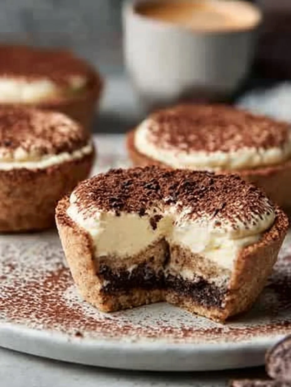 Emma's Delicious Tiramisu Cookie Cups