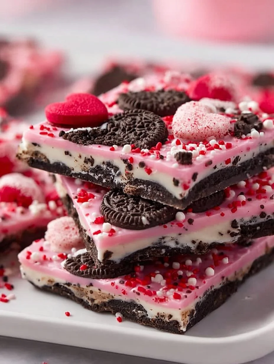 Epic Valentines Oreo Bark Recipe Quick Festive Treat