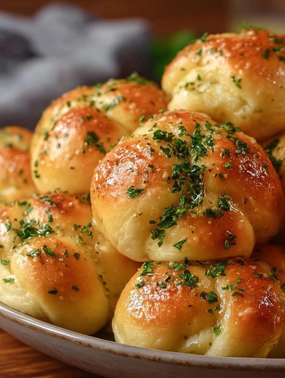 Gluten Free Garlic Knots