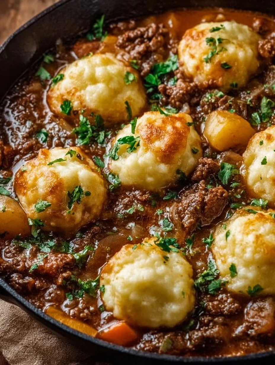9 Cozy Ground Beef and Dumplings Recipes for a Fancy Yet Easy Dinner