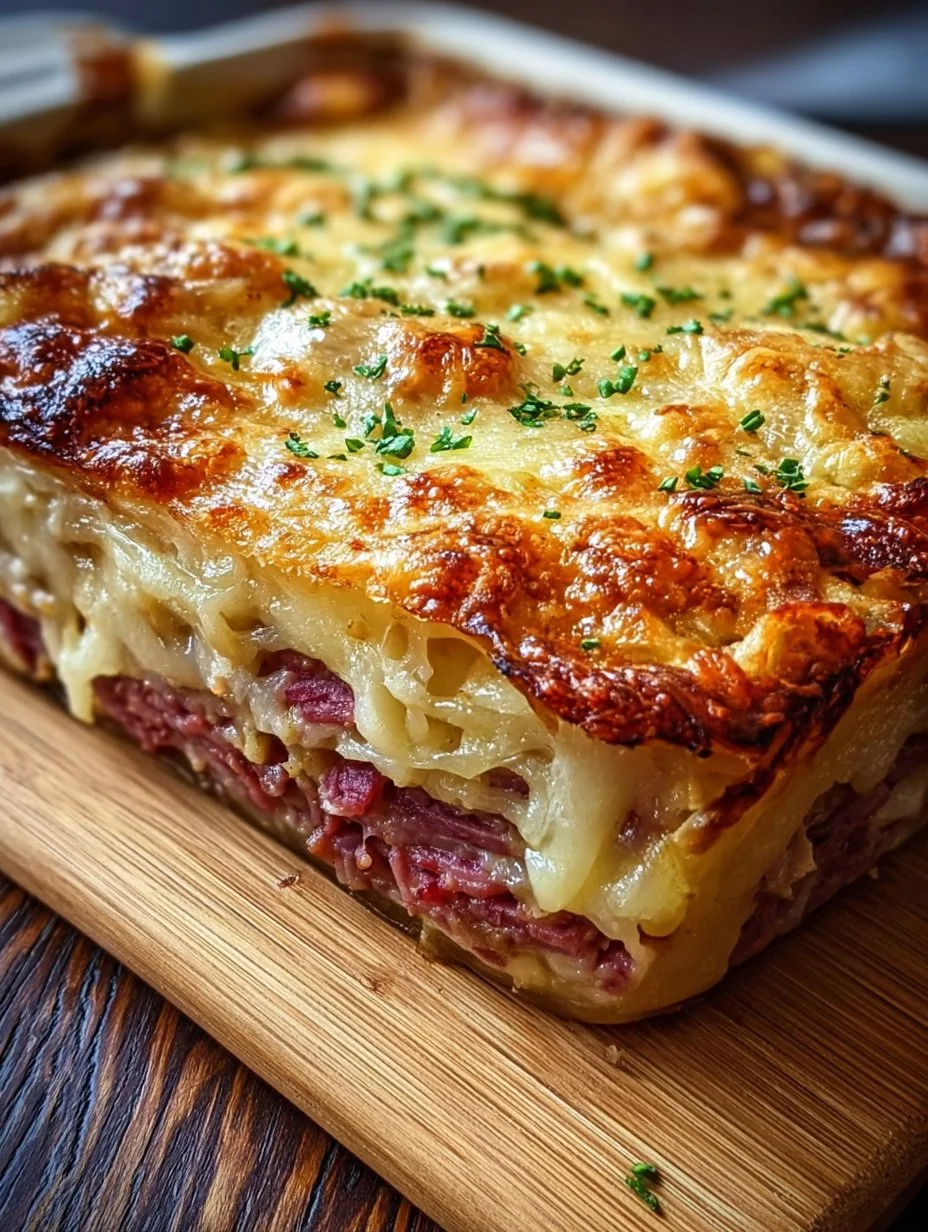 Homemade Reuben Bake