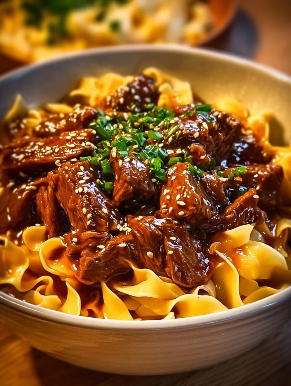 Korean Beef Noodles