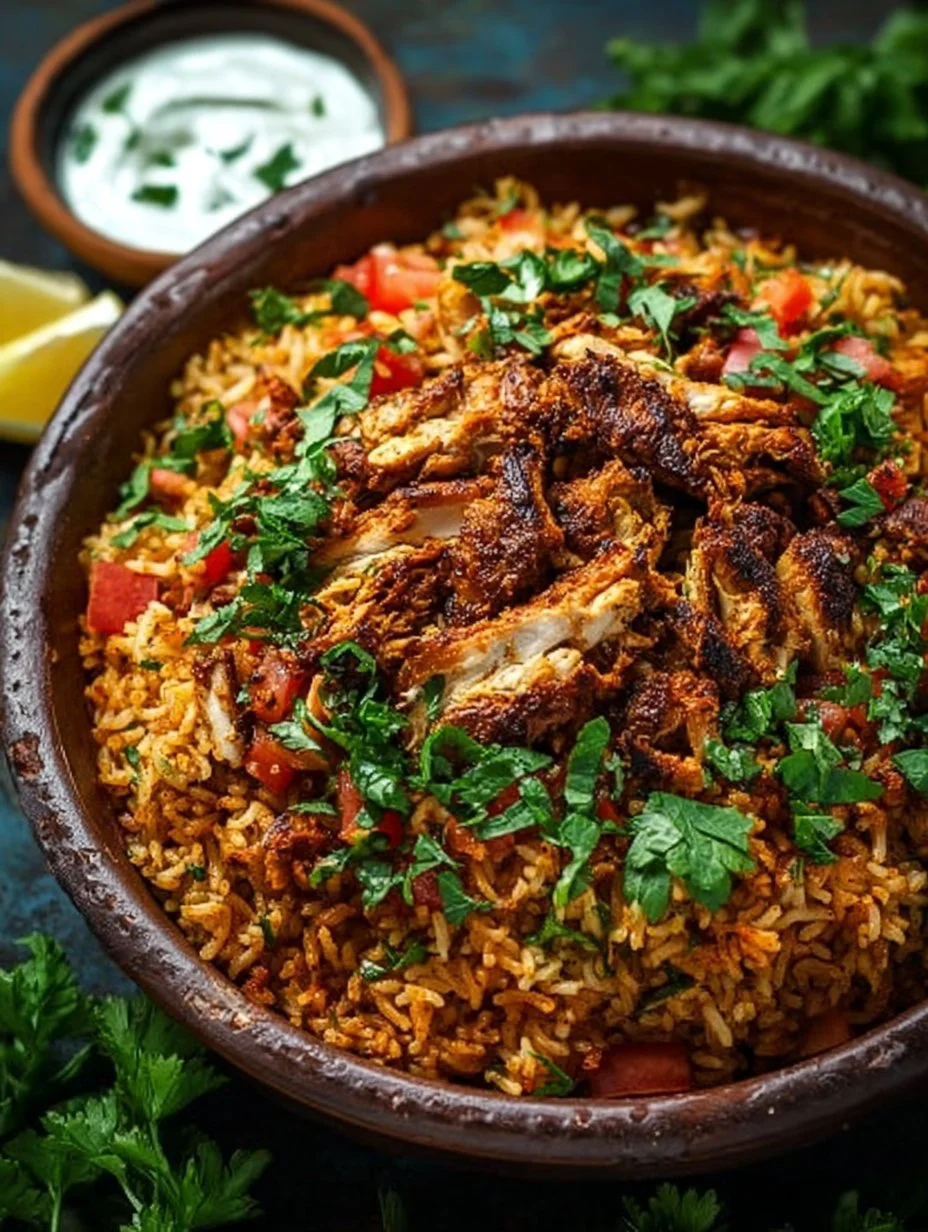 One Pot Chicken Shawarma Rice