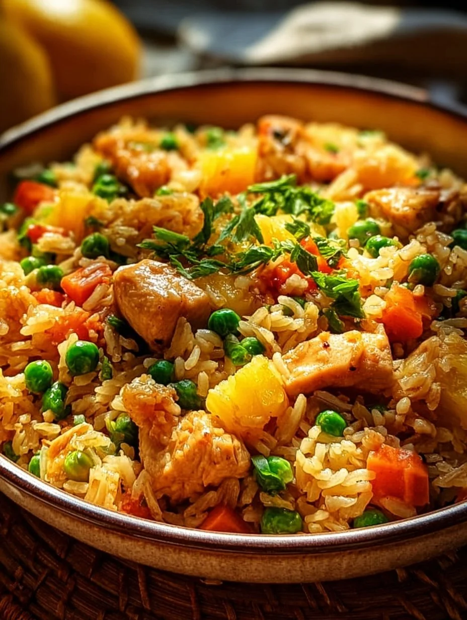 Pineapple Chicken Rice