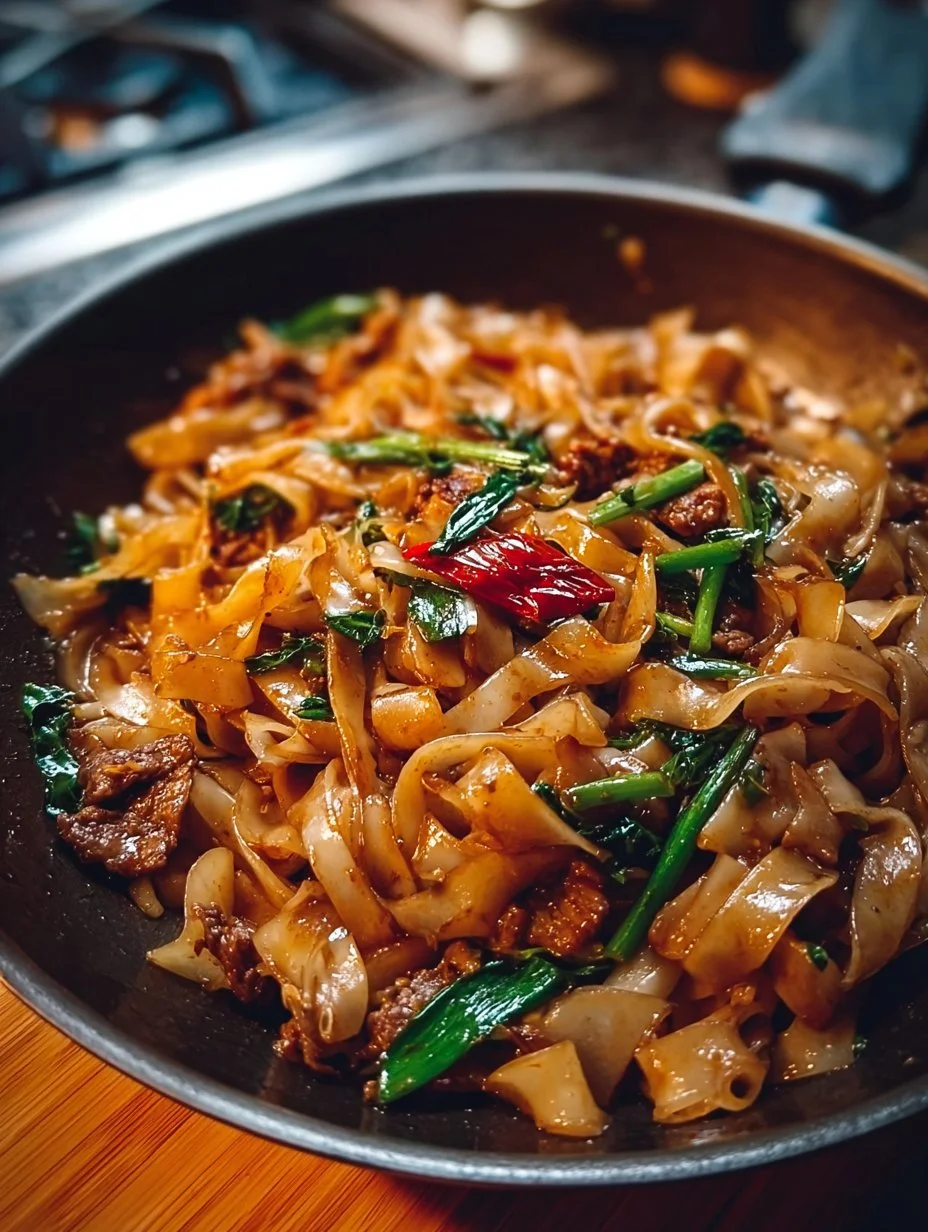 Street Style Thai Drunken Noodles