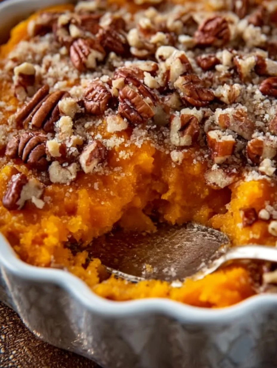 Ruth's Chris Inspired Sweet Potato Casserole Delight