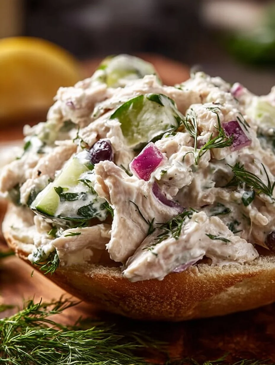 Tzatziki Chicken Salad