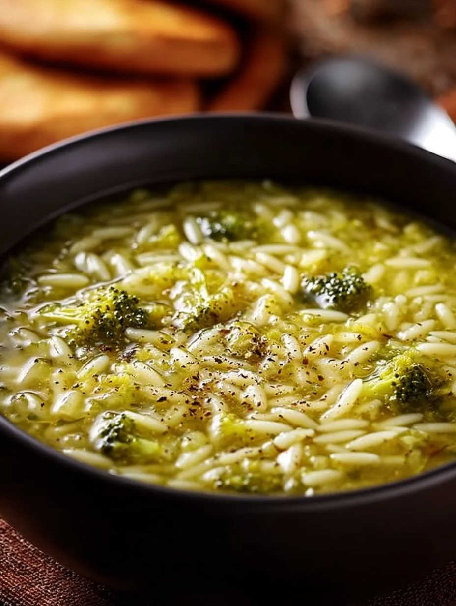 Warming Italian Broccoli Soup